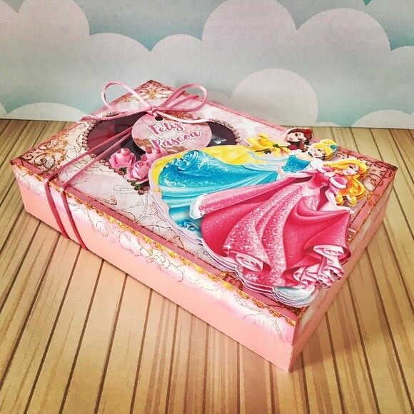 Leve + 13 Arquivo de Corte - Mini Confeiteiro (princesas) 2