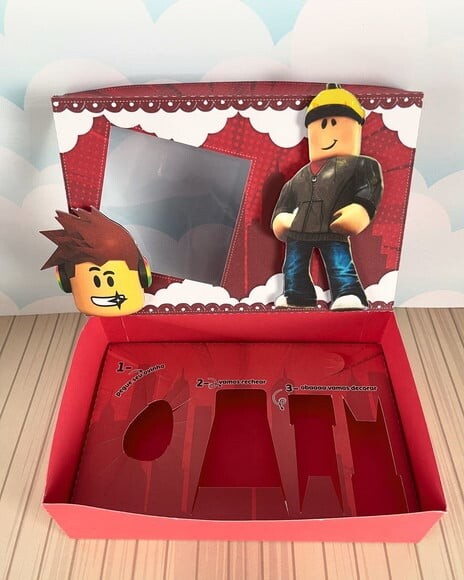 Leve + 13 Arquivo de Corte - Mini Confeiteiro (roblox) 4