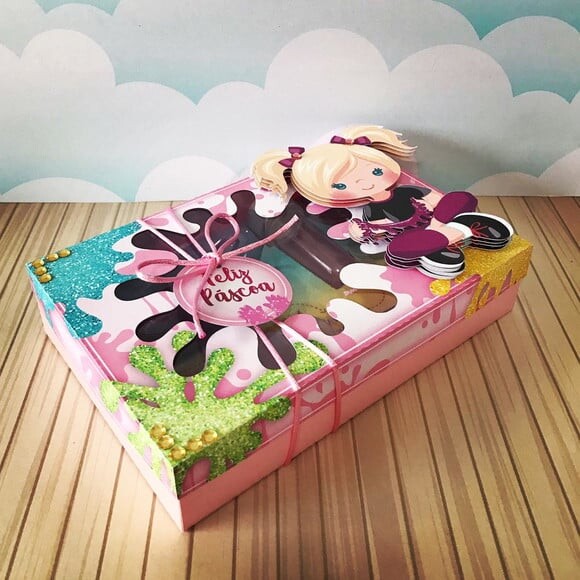 Leve + 13 Arquivo de Corte - Mini Confeiteiro (slime) 1