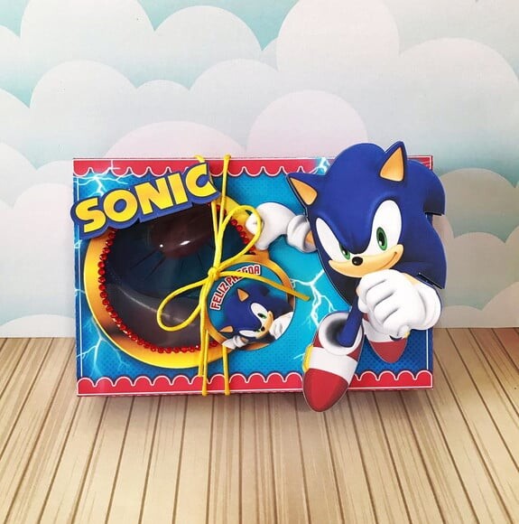Leve + 13 Arquivo de Corte - Mini Confeiteiro (sonic) 2