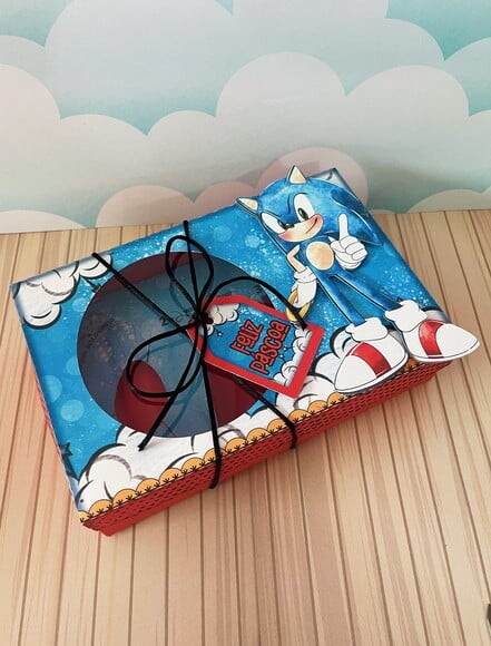 Leve + 13 Arquivo de Corte - Mini Confeiteiro (sonic) 4