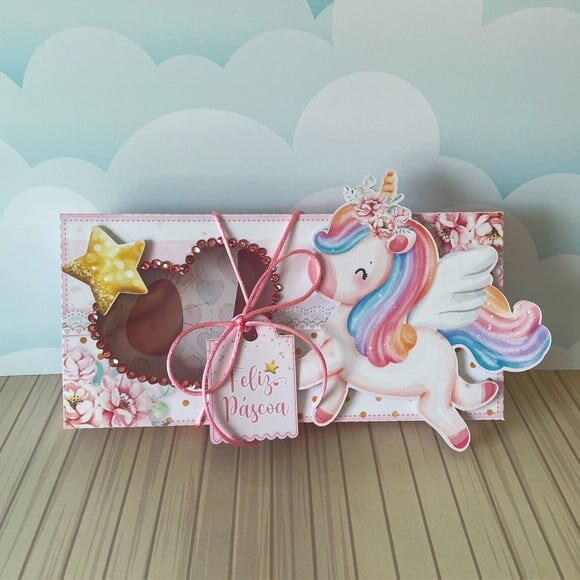Leve + 13 Arquivo de Corte - Mini Confeiteiro (unicórnio) 4