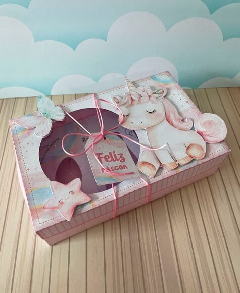 Leve + 13 Arquivo de Corte - Mini Confeiteiro (unicórnio) 7