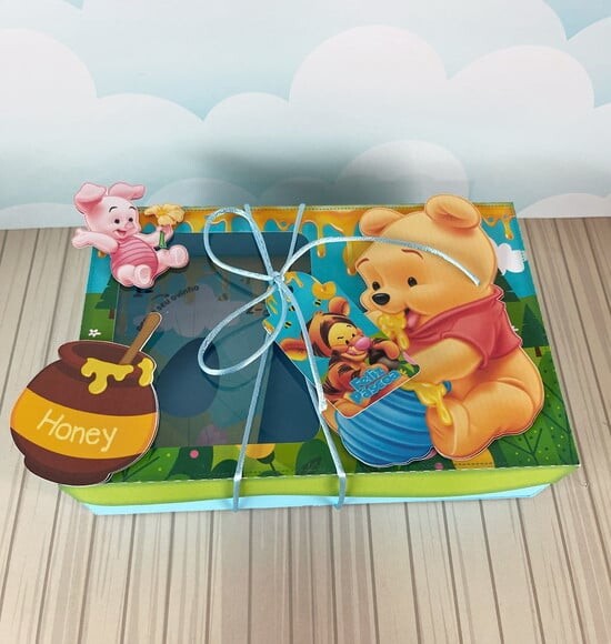 Leve + 13 Arquivo de Corte - Mini Confeiteiro (ursinho Pooh) 1