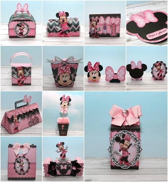 Leve + 13 Arquivo de Corte - Minnie 32