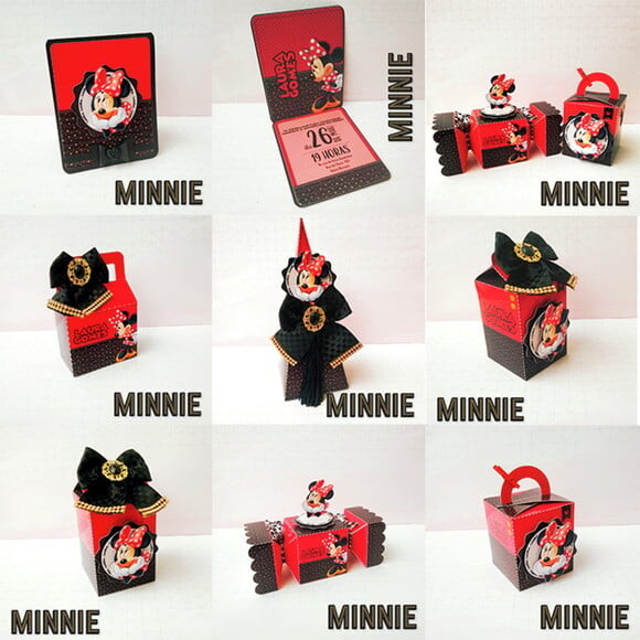 Leve + 13 Arquivo de Corte - Minnie 40