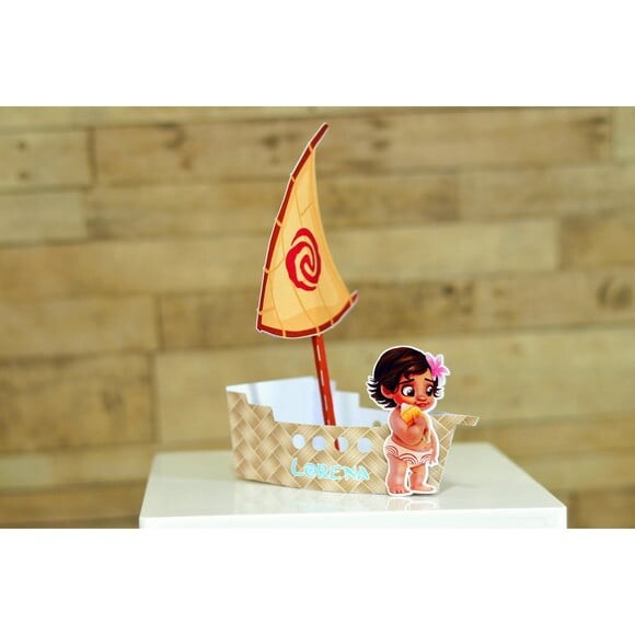 Leve + 13 Arquivo de Corte - Moana Baby 6