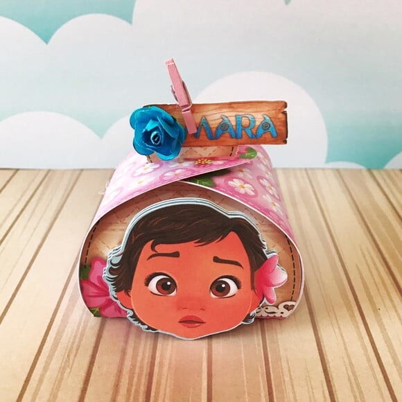Leve + 13 Arquivo de Corte - Moana Baby 5