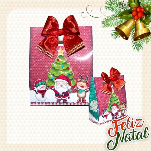 Leve + 13 Arquivo de Corte - Natal 122