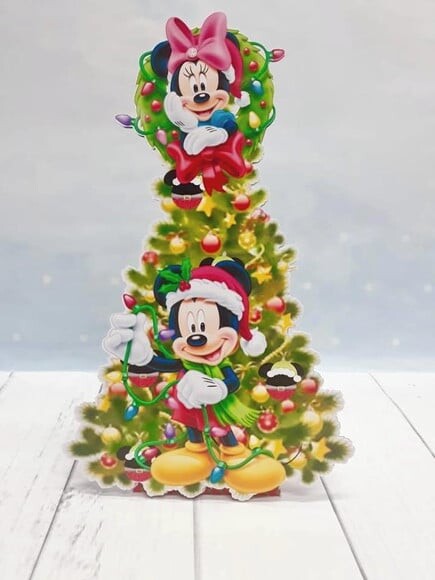 Leve + 13 Arquivo de Corte - Natal do Mickey 5