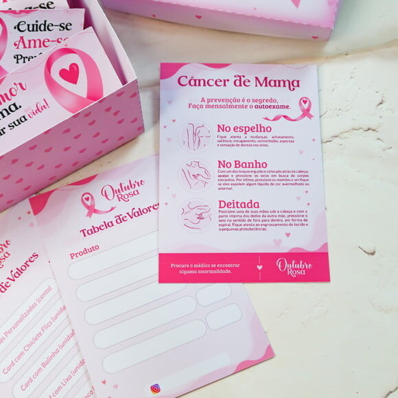 Leve + 13 Arquivo de Corte - Outubro Rosa 15