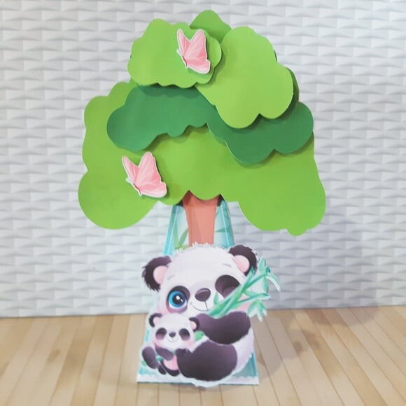 Leve + 13 Arquivo de Corte - Panda 1