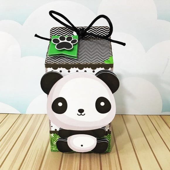 Leve + 13 Arquivo de Corte - Panda 2