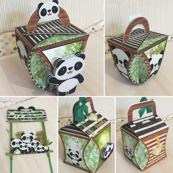 Leve + 13 Arquivo de Corte - Panda 3