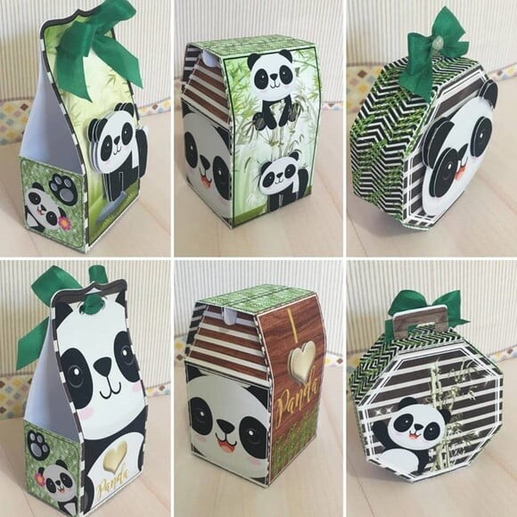 Leve + 13 Arquivo de Corte - Panda 3