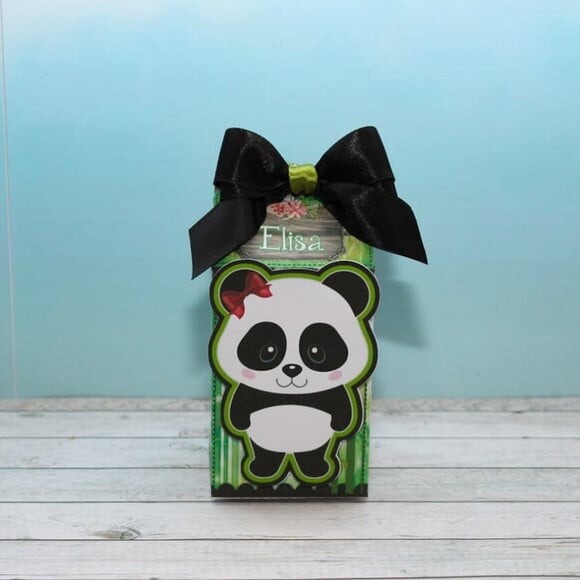 Leve + 13 Arquivo de Corte - Panda Menina 18