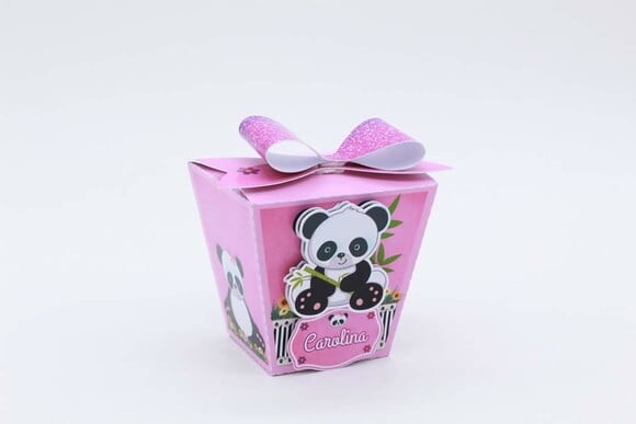 Leve + 13 Arquivo de Corte - Panda Menina 5