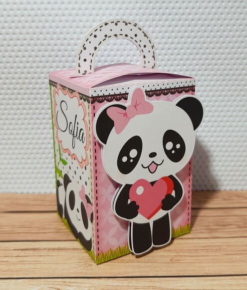 Leve + 13 Arquivo de Corte - Panda Menina 9