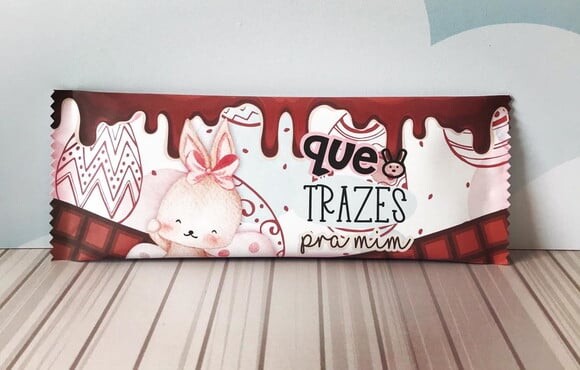 Leve + 13 Arquivo de Corte - Páscoa (Barra de Chocolate) 1