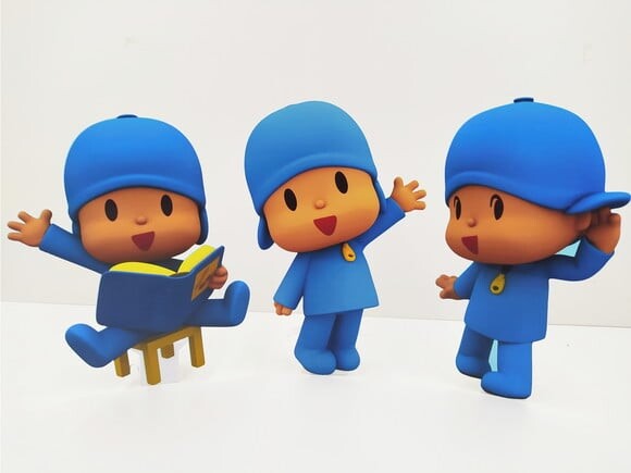 Leve + 13 Arquivo de Corte - Pocoyo 1