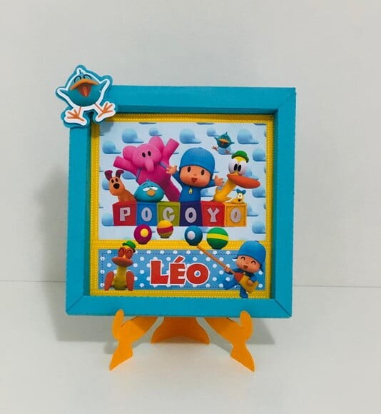Leve + 13 Arquivo de Corte - Pocoyo 4