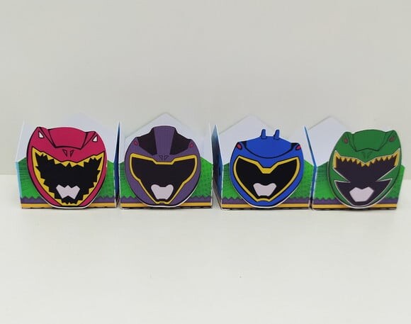 Leve + 13 Arquivo de Corte - Power Rangers 3