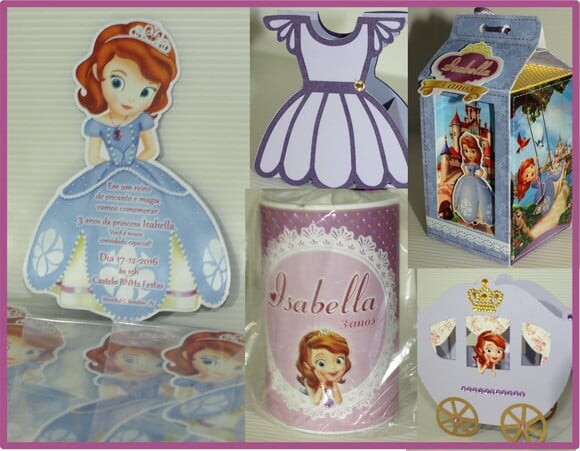 Leve + 13 Arquivo de Corte - Princesinha Sofia 12