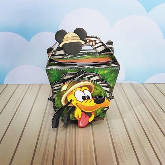Leve + 13 Arquivo de Corte - Safari do Mickey 1