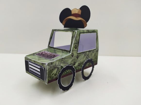 Leve + 13 Arquivo De Corte - Safari Do Mickey 2