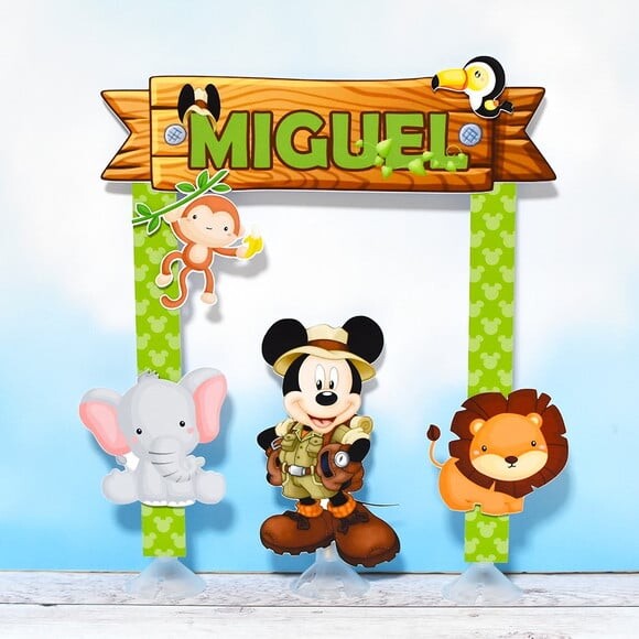 Leve + 13 Arquivo De Corte - Safari Do Mickey 6