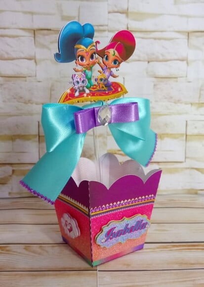 Leve + 13 Arquivo de Corte - Shimmer e Shine 4