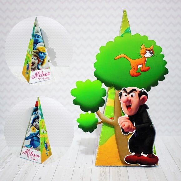Leve + 13 Arquivo de Corte - Smurfs 1