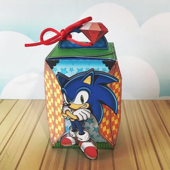 Leve + 13 Arquivo de Corte - Sonic 1