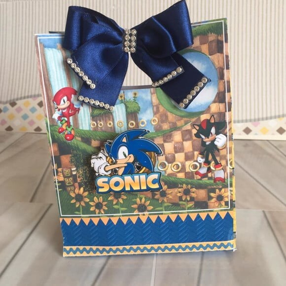 Leve + 13 Arquivo de Corte - Sonic 12