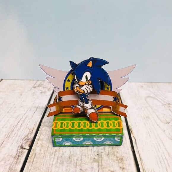 Leve + 13 Arquivo de Corte - Sonic 4