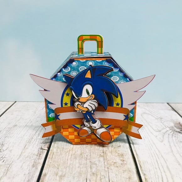 Leve + 13 Arquivo de Corte - Sonic 4