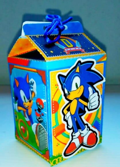 Leve + 13 Arquivo de Corte - Sonic 6