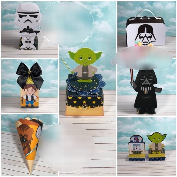 Leve + 13 Arquivo de Corte - Star Wars 10