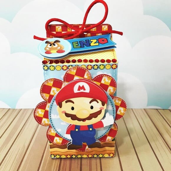 Leve + 13 Arquivo de Corte - Super Mario 1