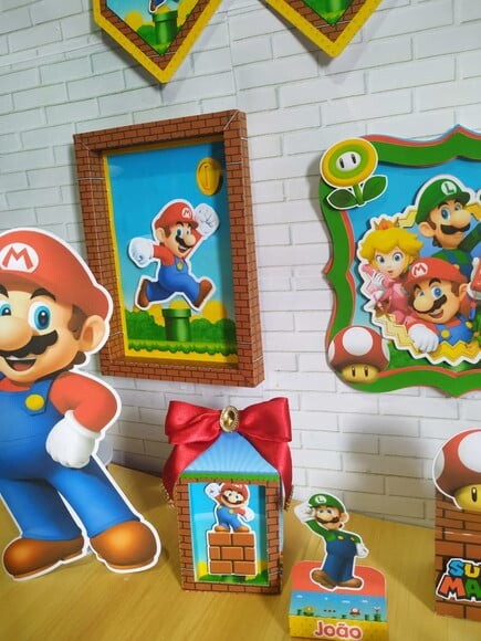 Leve + 13 Arquivo de Corte - Super Mario 4