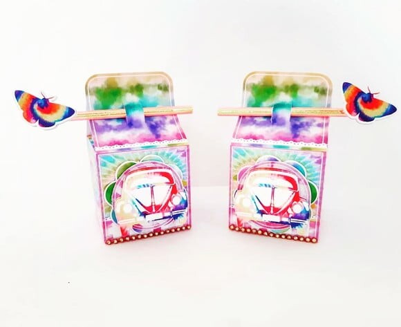 Leve + 13 Arquivo de Corte - Tie Dye 5
