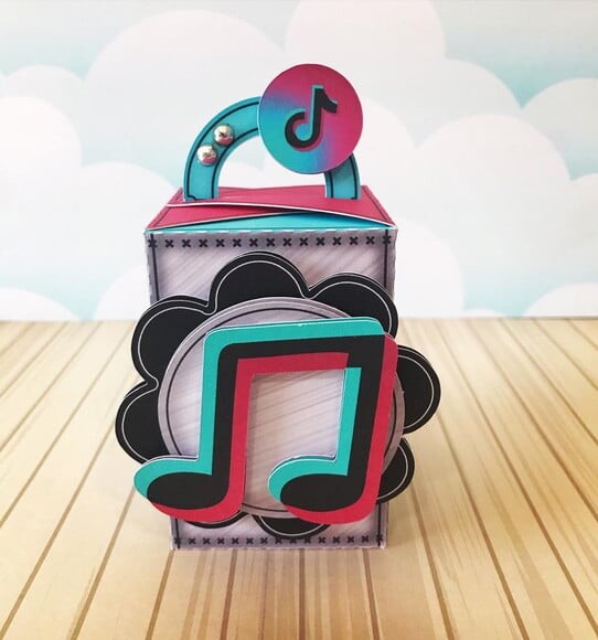 Leve + 13 Arquivo de Corte - Tik Tok 2