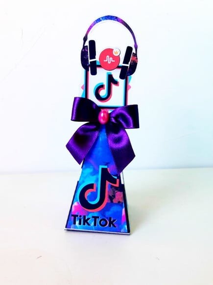 Leve + 13 Arquivo de Corte - Tik Tok 4