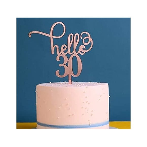 Leve + 13 Arquivo de Corte - Topo de Bolo (30 Anos) 4