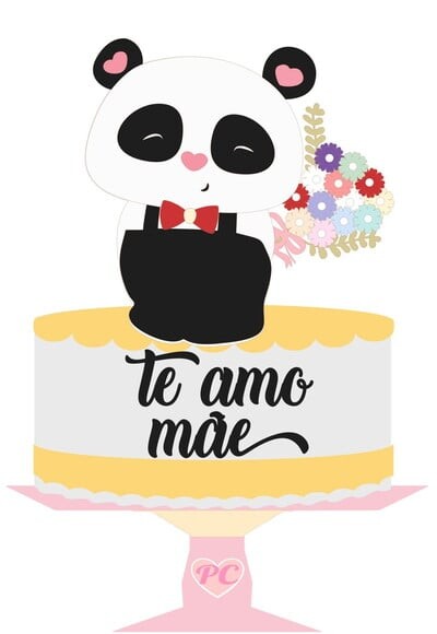 Leve + 13 Arquivo de Corte - Topo de Bolo (dia das Mães) 24