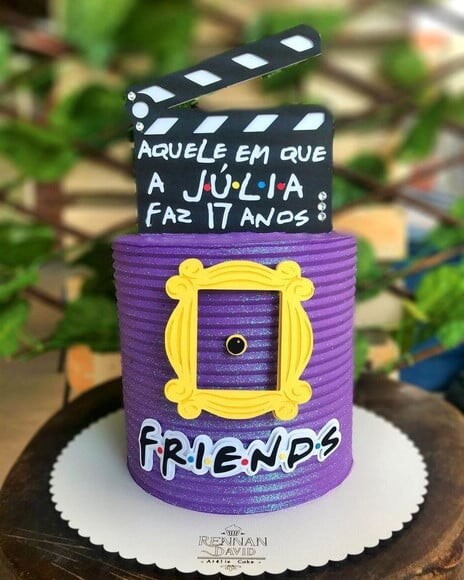 Leve + 13 Arquivo de Corte - Topo de Bolo (friends) 2