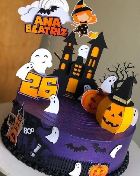 Leve + 13 Arquivo De Corte - Topo De Bolo (halloween) 10