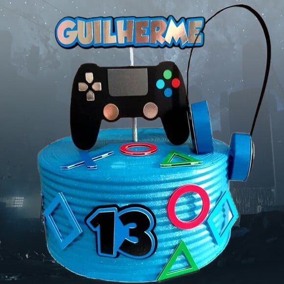 Leve + 13 Arquivo de Corte - Topo de Bolo (Video Game) 1