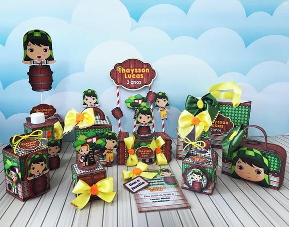 Leve + 13 Arquivo De Corte - Turma Do Chaves 4
