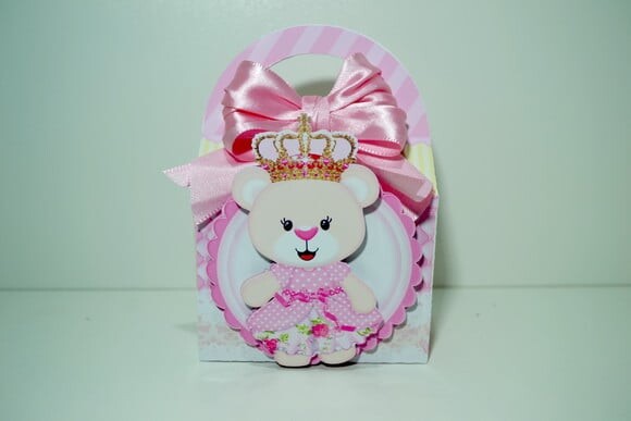 Leve + 13 Arquivo de Corte - Ursinha Princesa 2